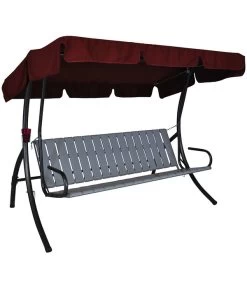 Angerer Hollywoodschaukel Trend Joy Bordeaux, 3-Sitzer 5 Angerer Hollywoodschaukel Trend Joy Bordeaux, 3-Sitzer -Gartenmöbelgeschäft 1690254 WE FS 003 TrendJoyHollywoodschaukel