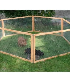 KERBL Freilaufgehege Vario, Ca. B120/H59/T120 Cm -Gartenmöbelgeschäft 1722206 WE D 001 KerblfreigehegeVario