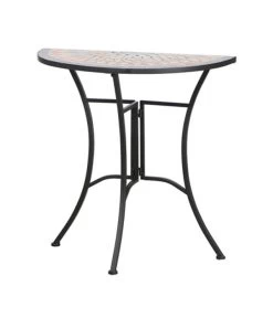 Siena Garden Anstelltisch Prato, Halbrund, Ca. B35,5/H71,5 Cm