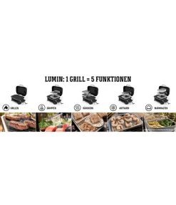 Weber Elektrogrill Lumin Stand, Ca. B90/H94/T48,5 Cm -Gartenmöbelgeschäft 2031391 6691406 WE DE 008 LuminFunktioneBanner