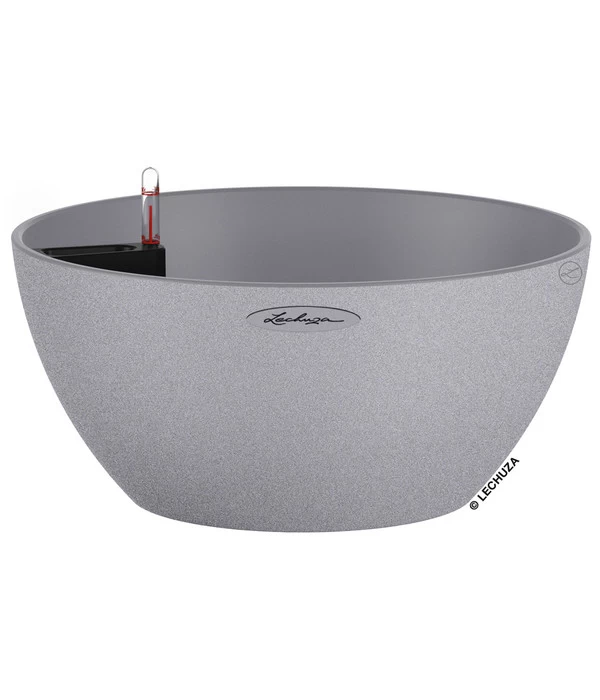 LECHUZA® Kunststoff-Schale Cubeto Stone, Rund 1 LECHUZA® Kunststoff-Schale Cubeto Stone, Rund