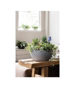 LECHUZA® Kunststoff-Schale Cubeto Stone, Rund 19 LECHUZA® Kunststoff-Schale Cubeto Stone, Rund -Gartenmöbelgeschäft 2182574 2180354 WE MO 011 LECHUZACubetoColorrundgranit