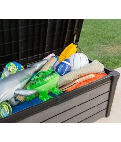 Keter Aufbewahrungsbox Brushwood, 455 Liter, Ca. B145/H60,3/T69,7 Cm 19 Keter Aufbewahrungsbox Brushwood, 455 Liter, Ca. B145/H60,3/T69,7 Cm -Gartenmöbelgeschäft 2191161 WE DE 001 KeterAufbewahrungsbox