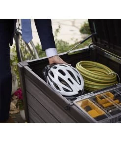 Keter Aufbewahrungsbox Brushwood, 455 Liter, Ca. B145/H60,3/T69,7 Cm 21 Keter Aufbewahrungsbox Brushwood, 455 Liter, Ca. B145/H60,3/T69,7 Cm -Gartenmöbelgeschäft 2191161 WE DE 003 KeterAufbewahrungsbox