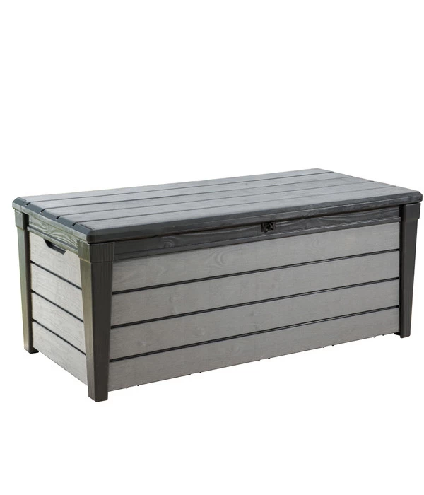 Keter Aufbewahrungsbox Brushwood, 455 Liter, Ca. B145/H60,3/T69,7 Cm 1 Keter Aufbewahrungsbox Brushwood, 455 Liter, Ca. B145/H60,3/T69,7 Cm