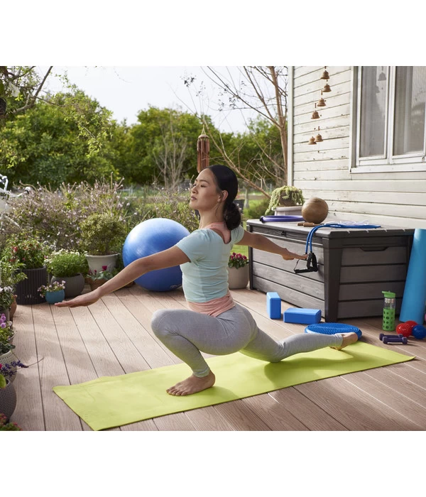 Keter Aufbewahrungsbox Brushwood, 455 Liter, Ca. B145/H60,3/T69,7 Cm 2 Keter Aufbewahrungsbox Brushwood, 455 Liter, Ca. B145/H60,3/T69,7 Cm – Bild 2