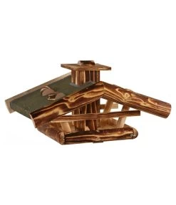 Dehner Natura Vogelhaus Watzmann, Geflammt