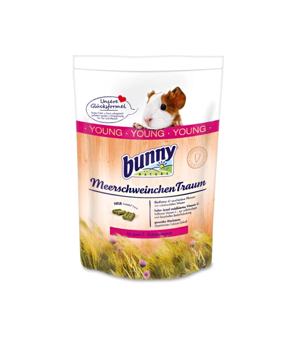 Bunny® NATURE Meerschweinchenfutter MeerschweinchenTraum YOUNG 1 Bunny® NATURE Meerschweinchenfutter MeerschweinchenTraum YOUNG