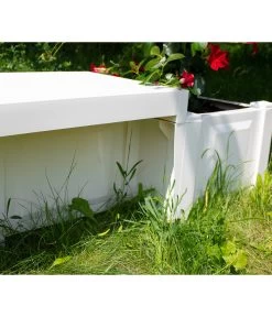 KHW Kunststoff-Gartenbank Berlin 21 KHW Kunststoff-Gartenbank Berlin -Gartenmöbelgeschäft 2547339 WE DE 003 BankBerlinweiss