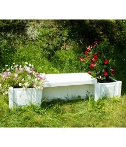 KHW Kunststoff-Gartenbank Berlin 17 KHW Kunststoff-Gartenbank Berlin -Gartenmöbelgeschäft 2547339 WE MO 001 BankBerlinweiss