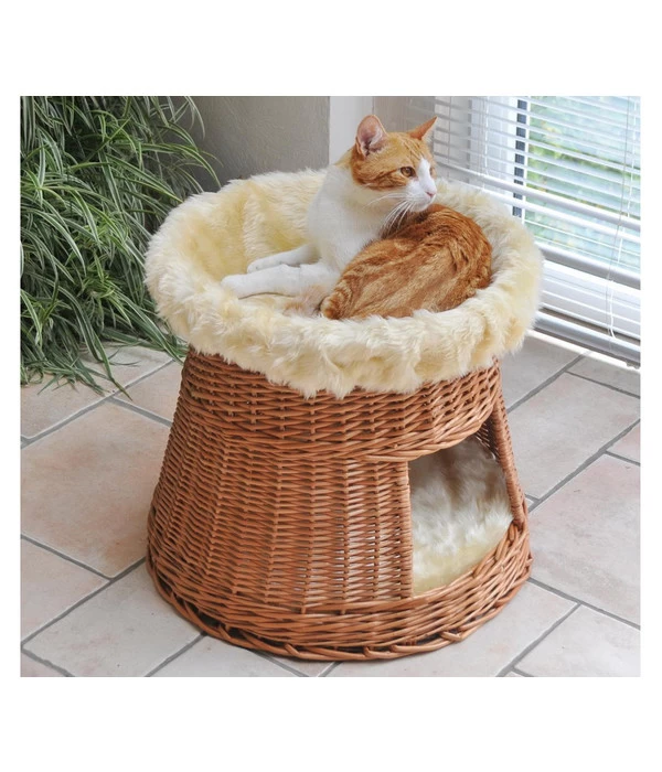 Silvio Design Katzenhöhle "Korbturm" 2 Silvio Design Katzenhöhle "Korbturm" – Bild 2