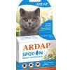 ARDAP® Zecken- Und Flohschutz Spot-On Für Katzen Ab 4 Kg, 3 X 0,8 Ml