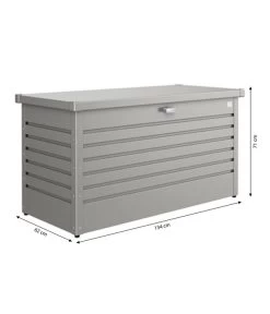 Biohort FreizeitBox 130, Ca. B134/H71/T62 Cm 12 Biohort FreizeitBox 130, Ca. B134/H71/T62 Cm -Gartenmöbelgeschäft 2816585 WE BG 001 BiohortFreizeitbox130FuerDenGartenFreizeitbox130Grau