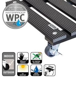 Wagner Pflanzroller, 29 X 29 Cm -Gartenmöbelgeschäft 2913853 WE IG 004 MULTIROLLERWPC