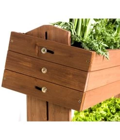 Hecht Hochbeet Cube 2, Ca. B82/H145/T50 Cm -Gartenmöbelgeschäft 3060316 WE DE 001 HechtHochbeetCubeNEU