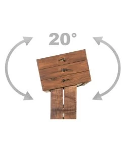 Hecht Hochbeet Cube 2, Ca. B82/H145/T50 Cm -Gartenmöbelgeschäft 3060316 WE DE 004 HechtHochbeetCube