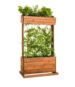 Hecht Hochbeet Cube 2, Ca. B82/H145/T50 Cm