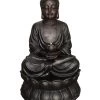 Dehner Polyresin-Gartenbrunnen Buddha, Ca. B49,5/H80,5/T49,5 Cm