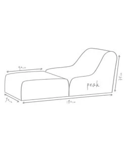 Outbag Outdoor-Sitzsack Peak Skin 5 Outbag Outdoor-Sitzsack Peak Skin -Gartenmöbelgeschäft 3472446 WE DE 002 PeakSkinKiesel