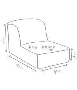 Outbag Outdoor-Sitzsack Newlounge Plus -Gartenmöbelgeschäft 3479755 WE DE 002 NewloungePlusRed