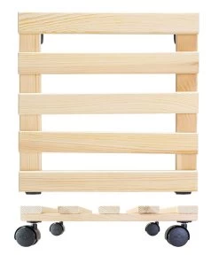 Wagner Pflanzroller Kiefer, 35 X 35 Cm -Gartenmöbelgeschäft 3521895 WE DE 005 PFLROLLERHOLZ35X35CM