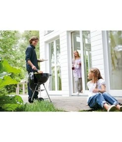 Weber Holzkohlegrill Bar-B-Kettle, Ø 47 Cm, Schwarz -Gartenmöbelgeschäft 3672102 BildM 001 BarBKettle47cm