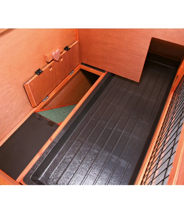 Trixie Natura Kleintierstall Mit Wärmedämmung, Ca. B116/H113/T65 Cm 6 Trixie Natura Kleintierstall Mit Wärmedämmung, Ca. B116/H113/T65 Cm – Bild 6