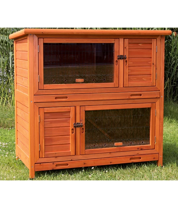 Trixie Natura Kleintierstall Mit Wärmedämmung, Ca. B116/H113/T65 Cm 2 Trixie Natura Kleintierstall Mit Wärmedämmung, Ca. B116/H113/T65 Cm – Bild 2