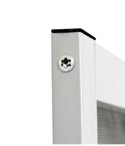 Hecht Fliegengitter Tür Master SlimPlus, Ca. B100/H210 Cm -Gartenmöbelgeschäft 4019972 WE DE 003 HechtBausatzTuerFliegengitterSlim100x210cmWeiss