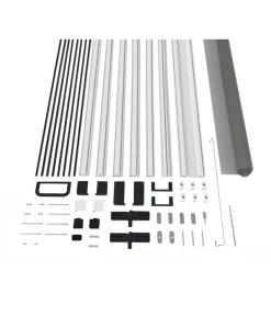 Hecht Fliegengitter Tür Master SlimPlus, Ca. B100/H210 Cm -Gartenmöbelgeschäft 4019972 WE DE 005 HechtBausatzTuerFliegengitterSlim100x210cmWeiss