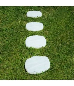 Farmet Kunststoff-Trittsteine Fluoreszierend, Ca. B36/H3/T30 Cm, 4er-Set 6 Farmet Kunststoff-Trittsteine Fluoreszierend, Ca. B36/H3/T30 Cm, 4er-Set -Gartenmöbelgeschäft 4181624 WE DE 002 TrittsteineSETMIT4STueCKENFLUORESZIERENDWEISS