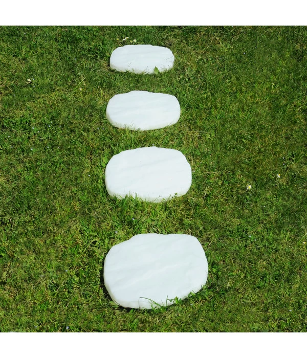 Farmet Kunststoff-Trittsteine Fluoreszierend, Ca. B36/H3/T30 Cm, 4er-Set 3 Farmet Kunststoff-Trittsteine Fluoreszierend, Ca. B36/H3/T30 Cm, 4er-Set – Bild 3