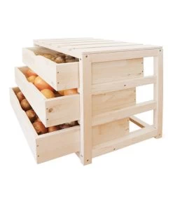 Habau Obst- Und Gemüsehorde, Ca. B50/H45/T40 Cm -Gartenmöbelgeschäft 4192746 WE FS 003 habauGemueseobsthorde