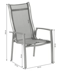 Dehner Stapelstuhl Hochlehner Chicago -Gartenmöbelgeschäft 4210274 WE BG 001 StapelstuhlChicagokorrektur