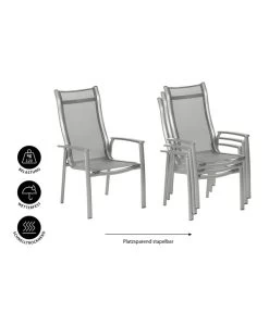 Dehner Stapelstuhl Hochlehner Chicago -Gartenmöbelgeschäft 4210274 WE IG 001 STAPELSTUHLCHICAGO