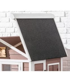 Dehner Nagerheim Happy Home Castel, Braun, Ca. B106/H108/T103 Cm -Gartenmöbelgeschäft 4261574 WE DE 002 Dehner NagerheimCastel