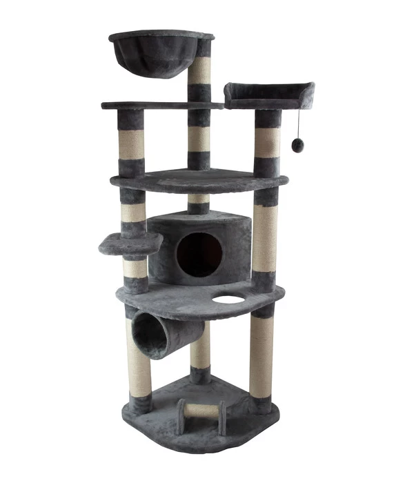 Dehner Kratzbaum Edda, Ca. B60/H180/T60 Cm 1 Dehner Kratzbaum Edda, Ca. B60/H180/T60 Cm