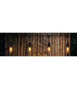 Anna's Collection LED-Lichterkette Retro, Warmweiß, 10 LEDs