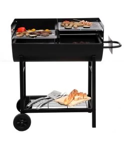 Tepro Holzkohle-Grillfass Detroit -Gartenmöbelgeschäft 4287918 WE MO 001 TeproGrillfassDetroit