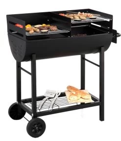 Tepro Holzkohle-Grillfass Detroit -Gartenmöbelgeschäft 4287918 WE MO 002 TeproGrillfassDetroit