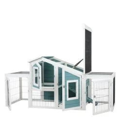 Trixie Kleintierstall Mit 2 Freiläufen, Ca. B168/H81/T72 Cm