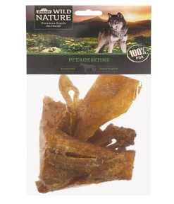 Dehner Wild Nature Hundesnack Pferdesehne, 200 G