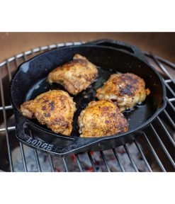 Lodge Gusseisenpfanne, Schwarz -Gartenmöbelgeschäft 4310421 WE MO 002 RumoBBQGusspfanne