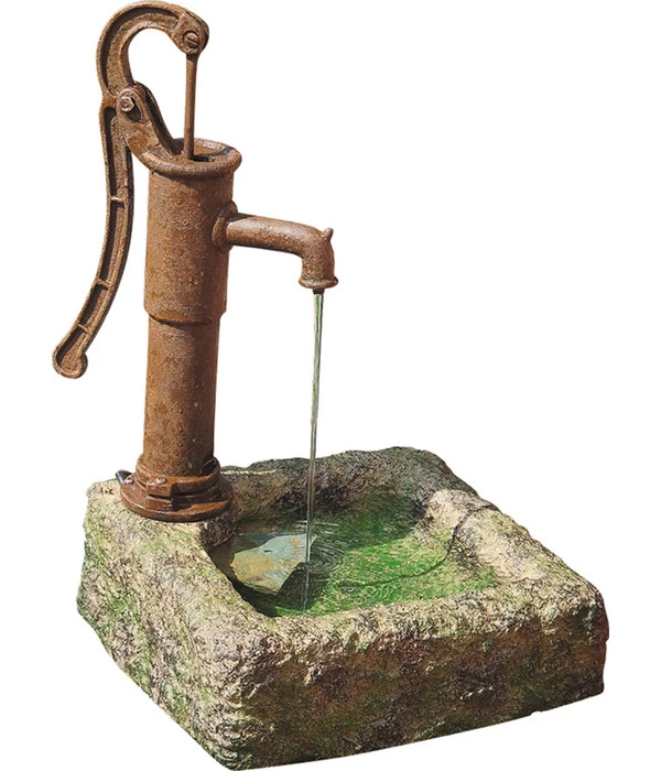 Granimex Polystone-Gartenbrunnen Polenca, Ca. B40/H64/T40 Cm 1 Granimex Polystone-Gartenbrunnen Polenca, Ca. B40/H64/T40 Cm