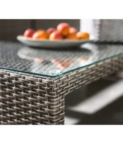 Dehner Geflecht-Lounge Rom, 4-teilig -Gartenmöbelgeschäft 4407334 WE DE 004 DehnerGeflechtLoungeRomNEU