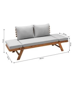 Dehner Holz-Sofa Macao 18 Dehner Holz-Sofa Macao -Gartenmöbelgeschäft 4407383 WE BG 001 SofaMacaoNEU