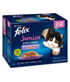 PURINA Felix® Nassfutter Für Katzen So Gut Wie Es Aussieht Gemischte Vielfalt Junior