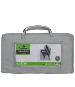 Dehner Abdeckhaube XL Für Stühle, 70x120x100 Cm, Grau