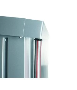 Biohort Gerätehaus AvantGarde® Gr. A2 -Gartenmöbelgeschäft 4417531 WE DE 004 Dachrinnenauslauf BiohortAvantGarde Detail