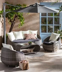 Dehner Geflechtsessel Avani -Gartenmöbelgeschäft 4418786 WE MO 003 LoungesesselAvaniNeu